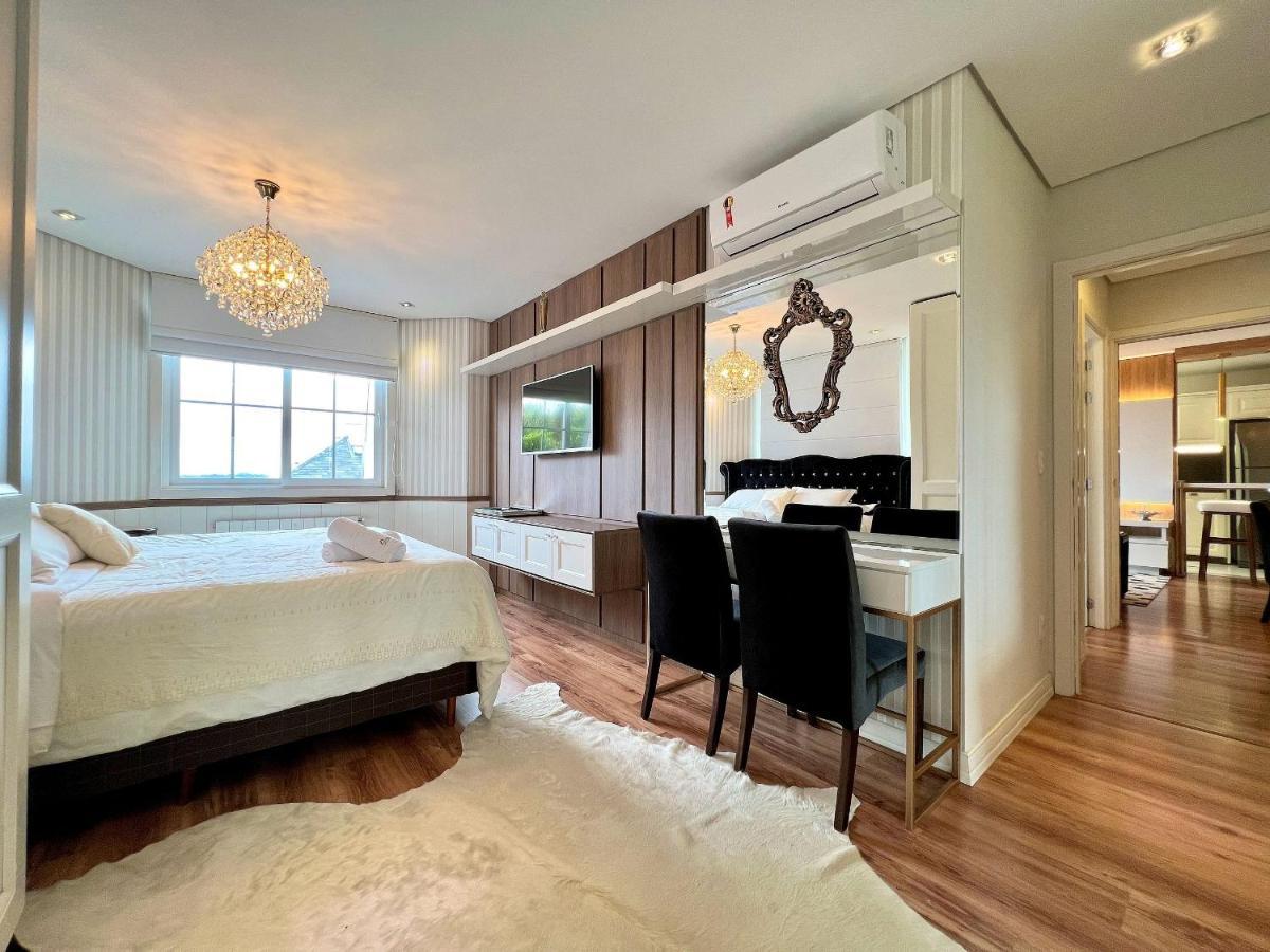 Apartamentos Condado Homelland Centro By Achei غرامادو المظهر الخارجي الصورة